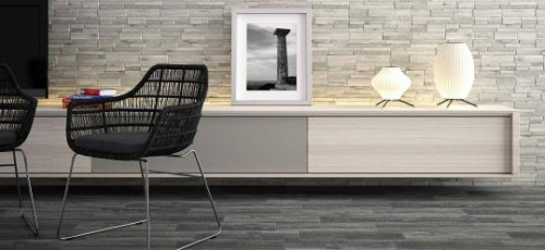 Плитка керамическая Baldocer Niove Antracita напольная 17,5х50